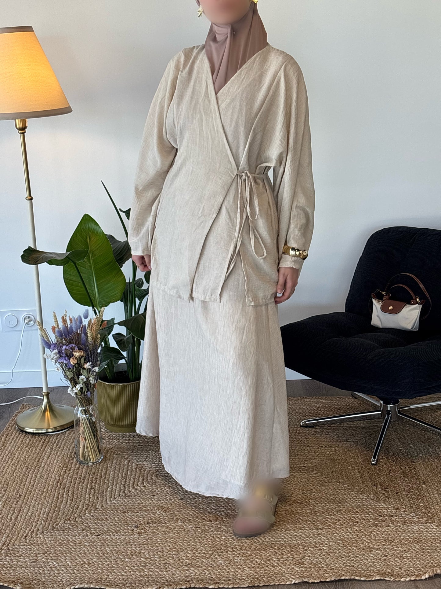 ENSEMBLE KAÏA CRÈME