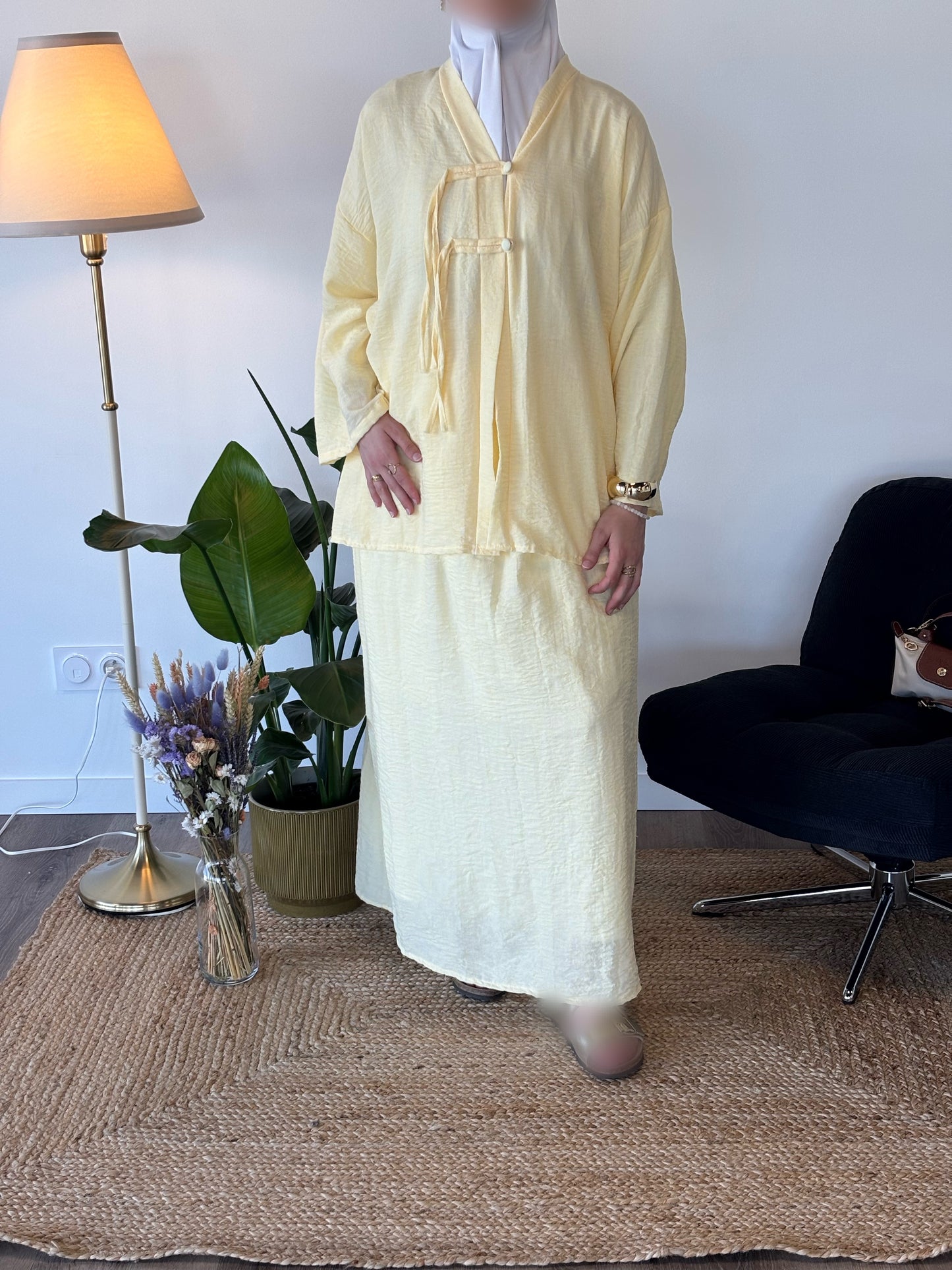 ENSEMBLE INAYA JAUNE