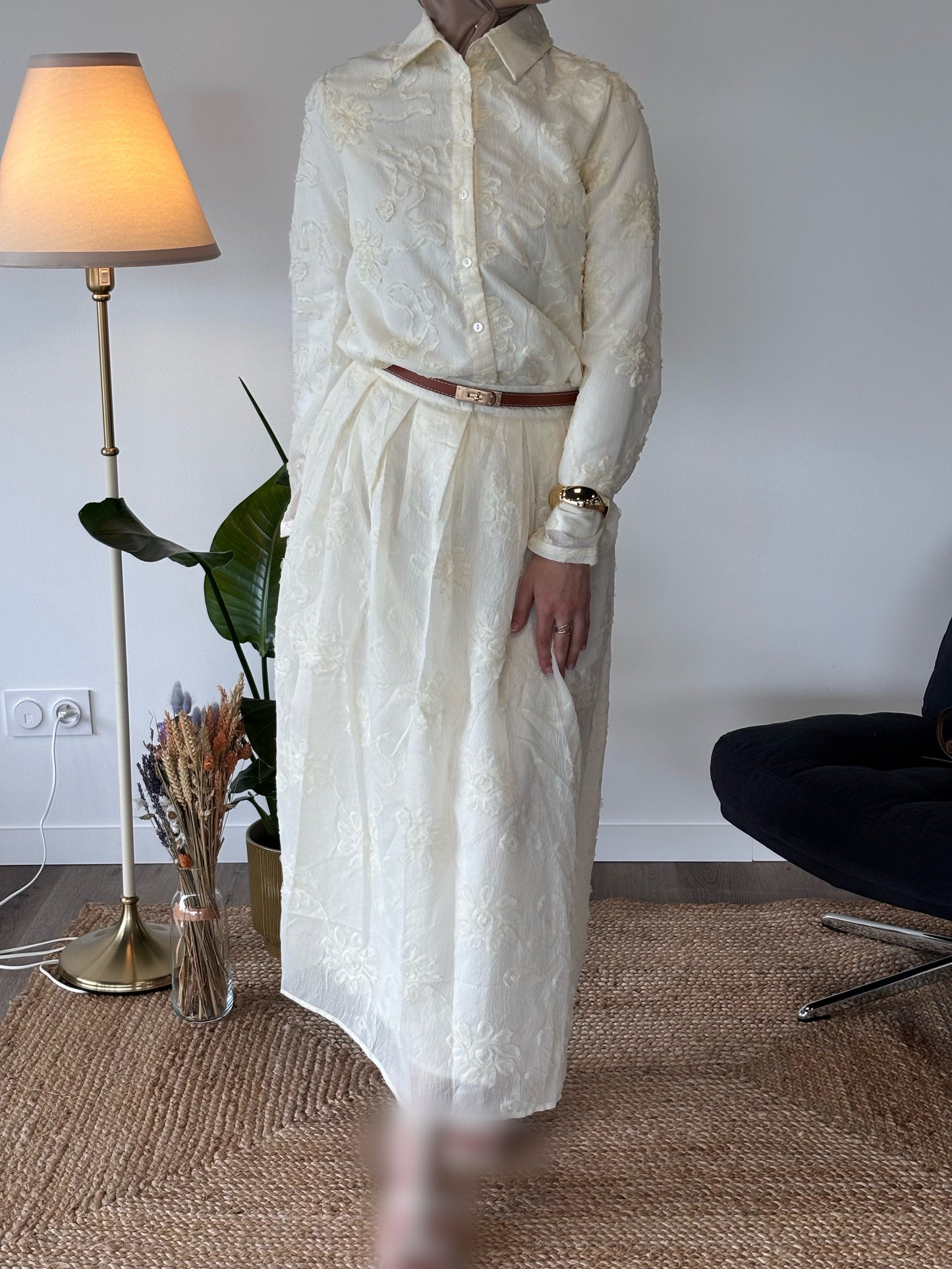 CHEMISE VALENTINA FLEURIE