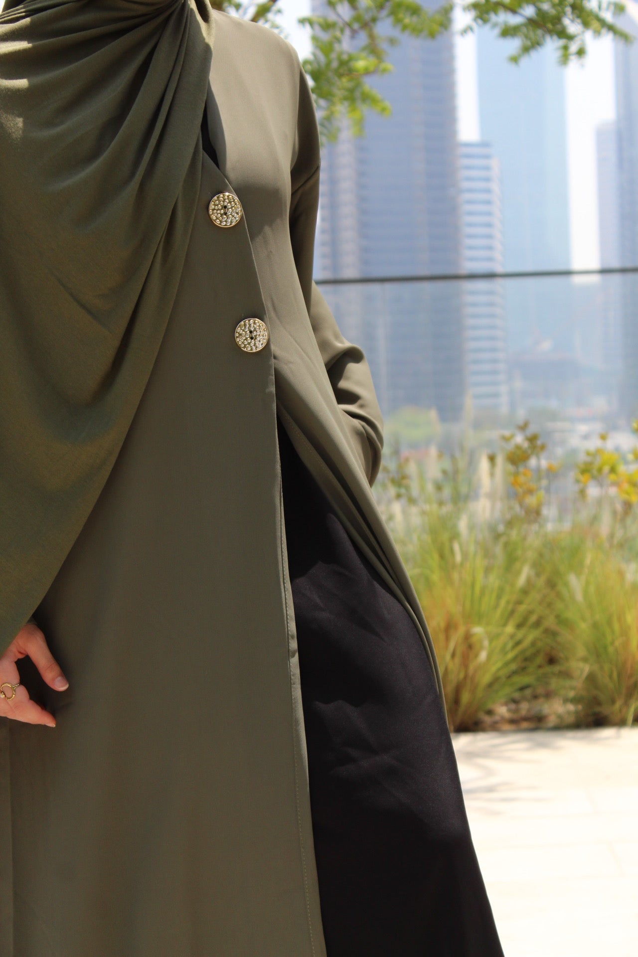 KIMONO NASMA OLIVE