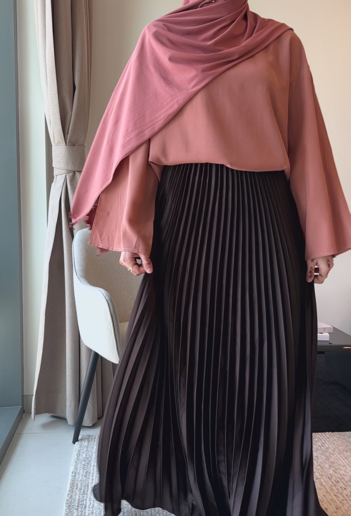 BLOUSE SAMAA ROSE DES BOIS