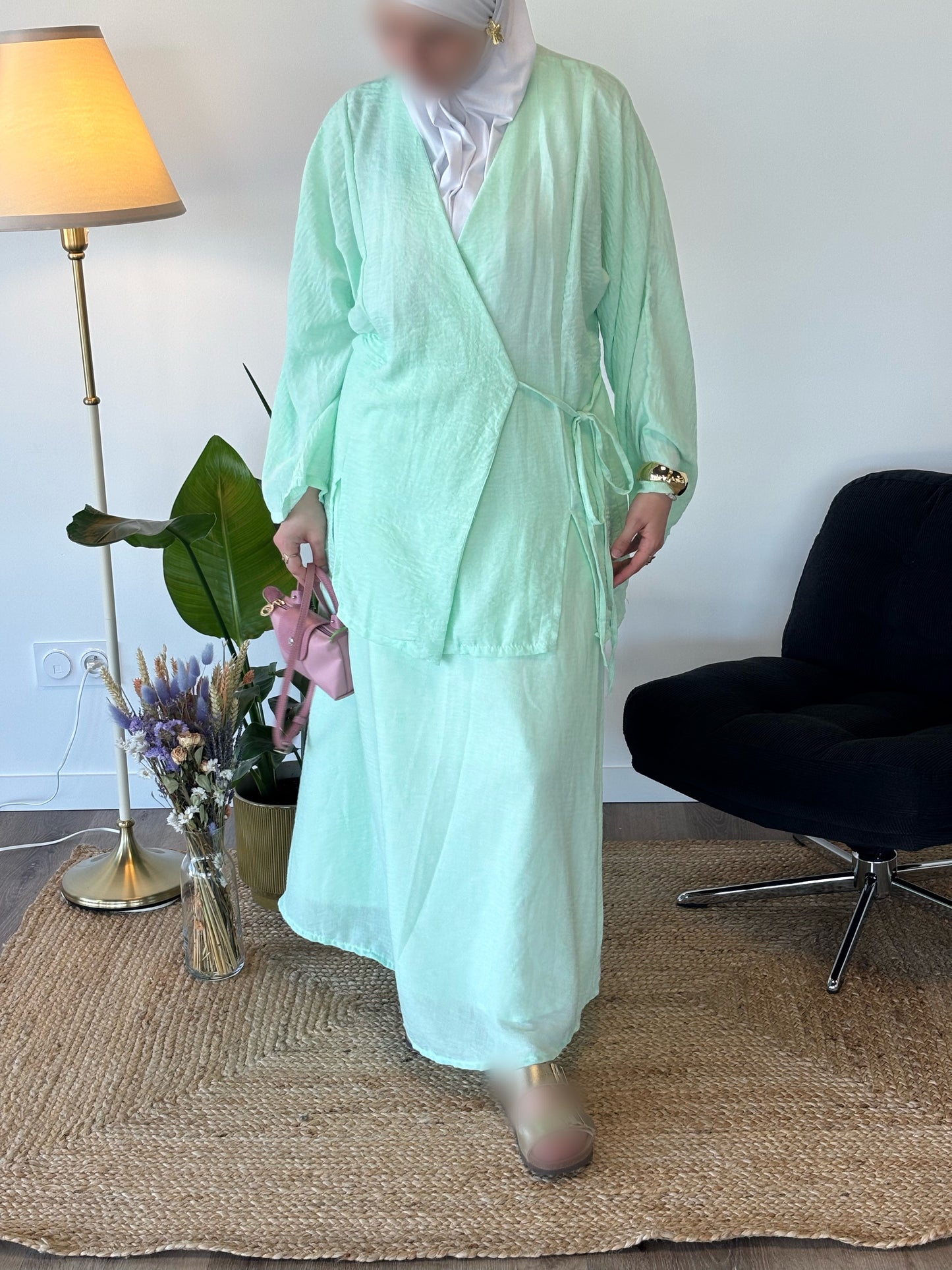 ENSEMBLE KAÏA TURQUOISE