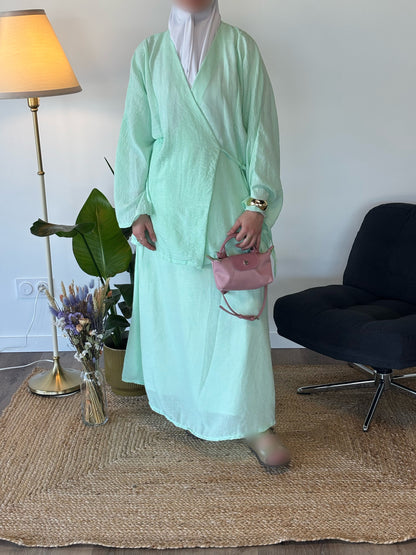 ENSEMBLE KAÏA TURQUOISE