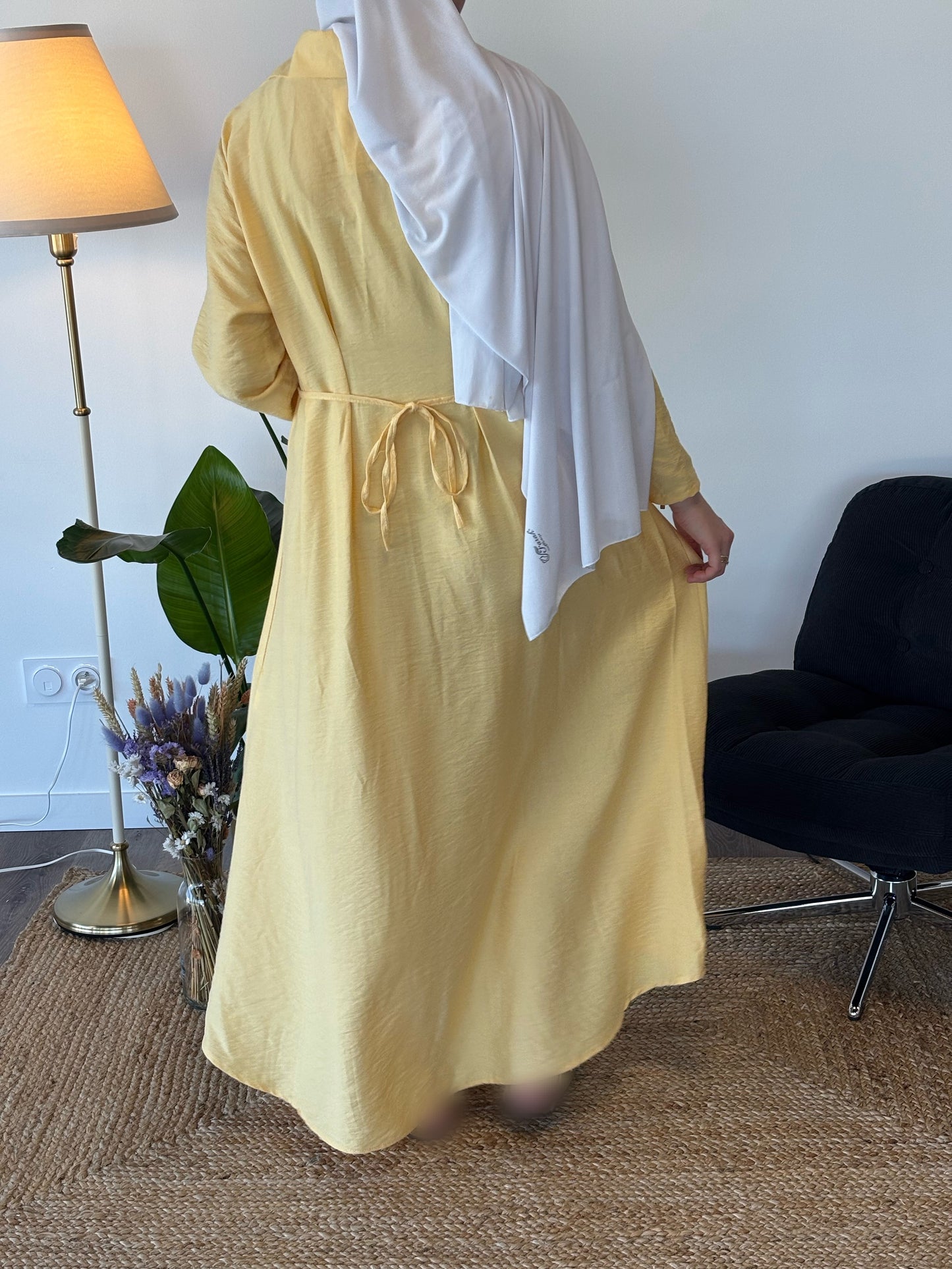 ROBE NAYLA JAUNE