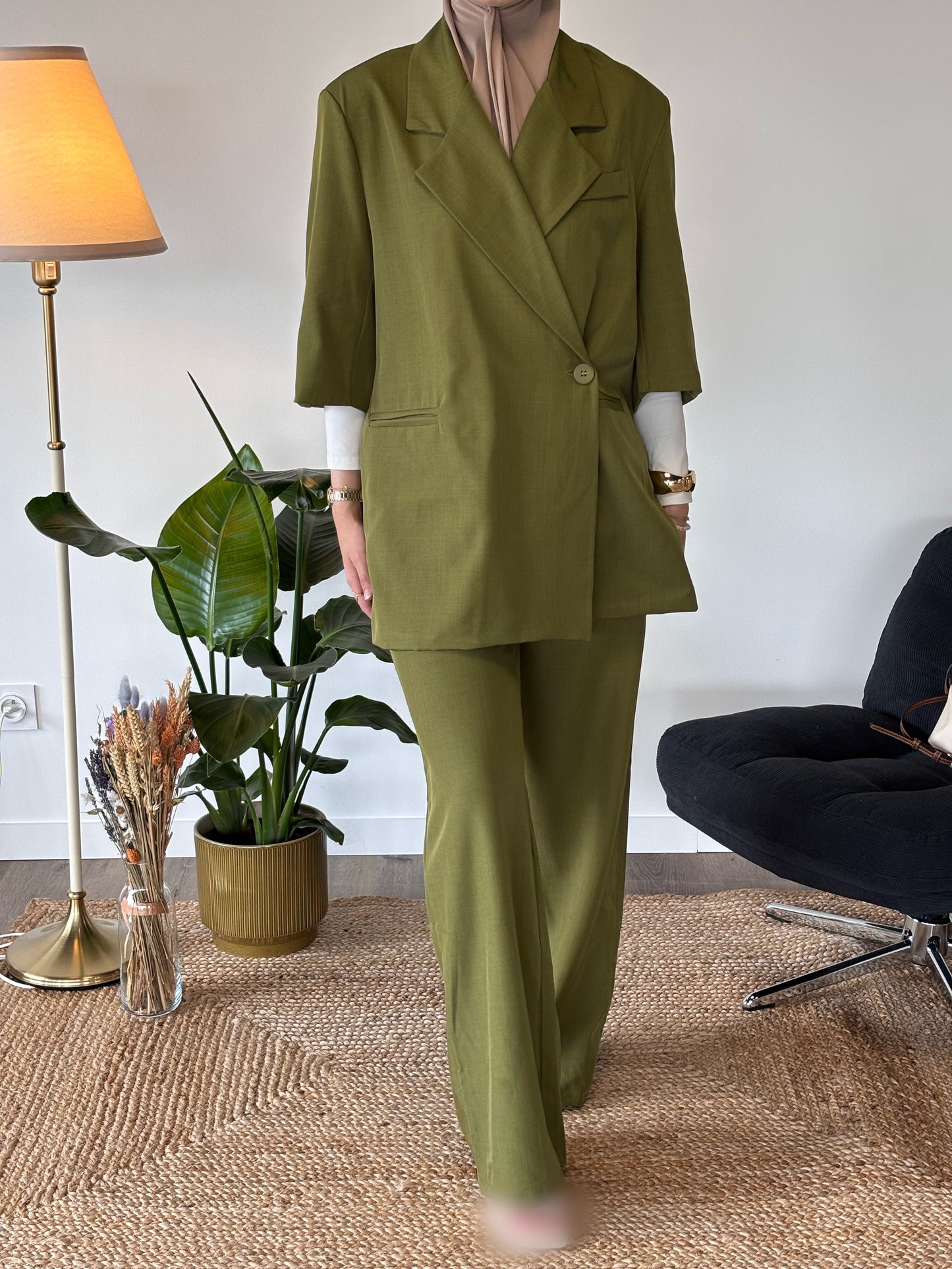 ENSEMBLE PALMÉA KAKI
