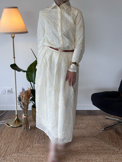CHEMISE VALENTINA FLEURIE