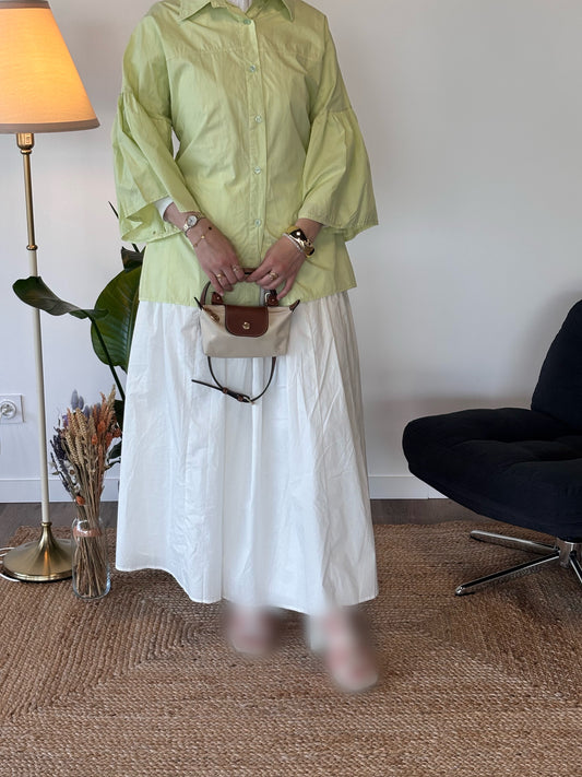 CHEMISIER BELLINA VERT