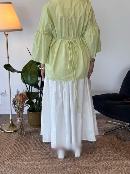 CHEMISIER BELLINA VERT