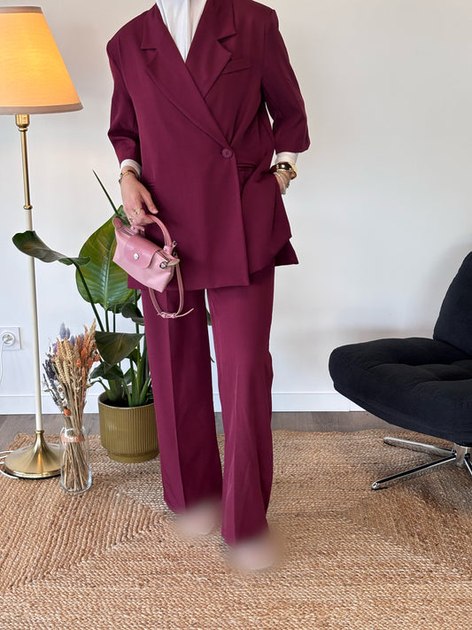 ENSEMBLE PALMÉA BORDEAUX