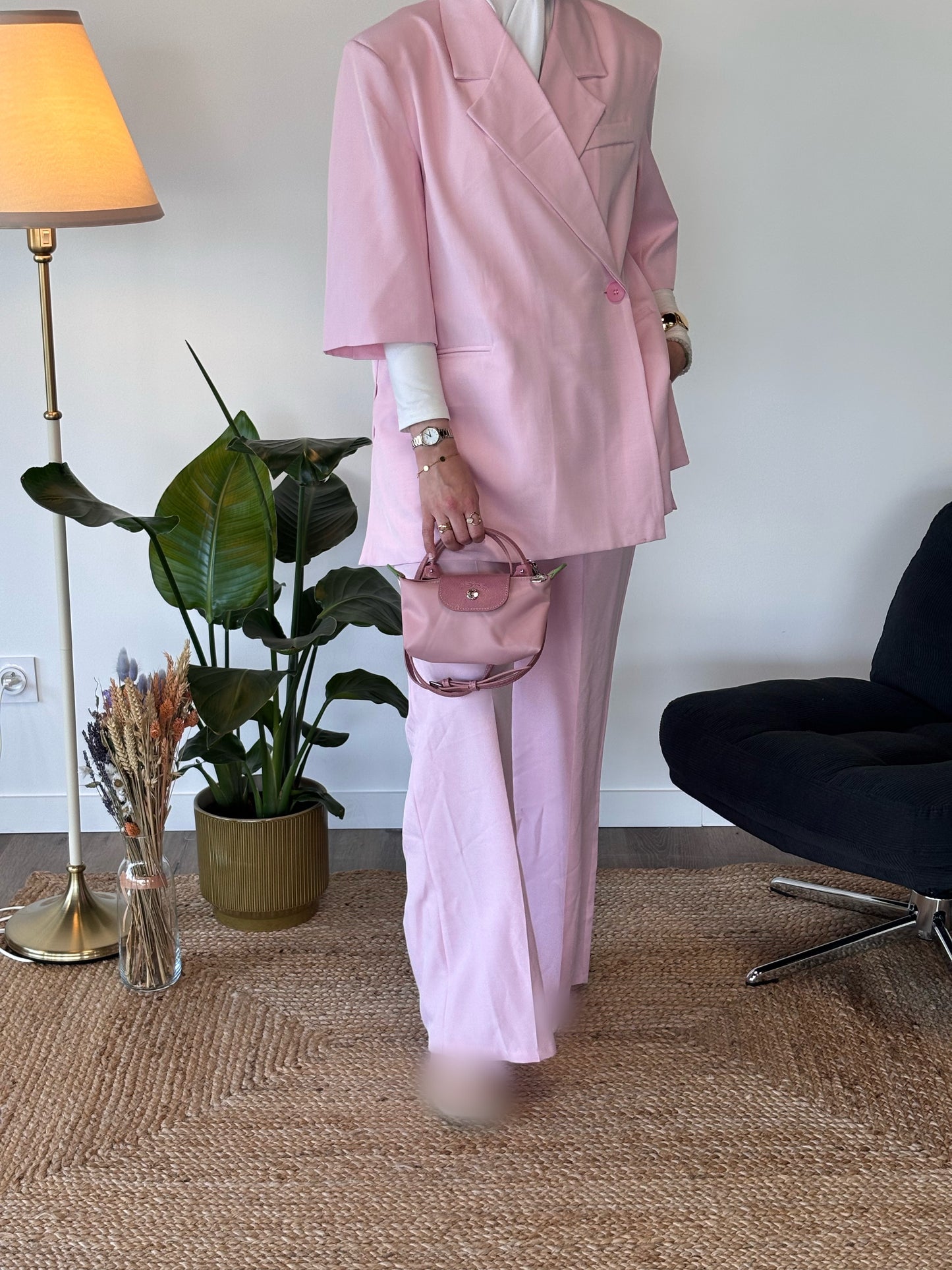 ENSEMBLE PALMÉA ROSE BONBON