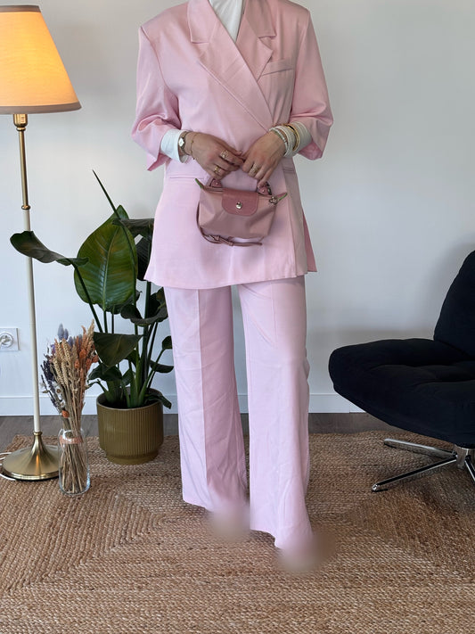 ENSEMBLE PALMÉA ROSE BONBON