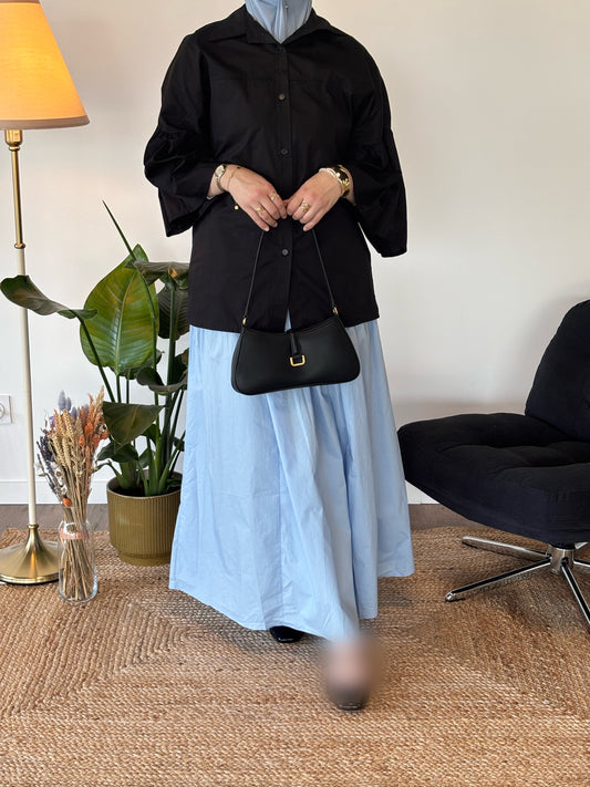 CHEMISIER BELLINA NOIR