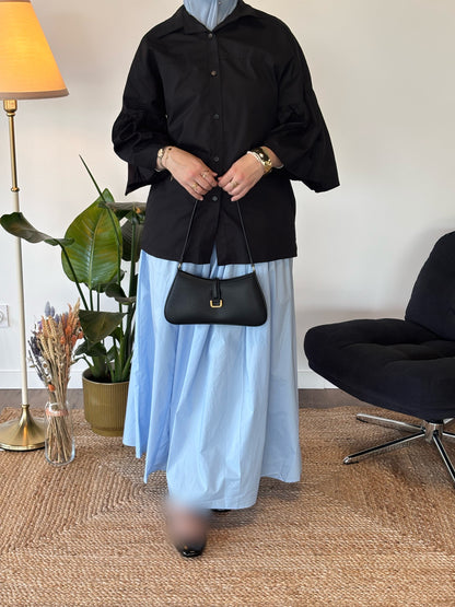 CHEMISIER BELLINA NOIR