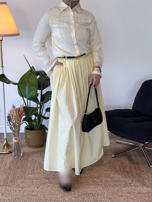JUPE AURORE JAUNE
