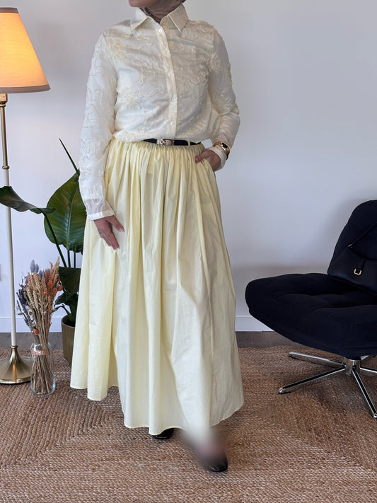 JUPE AURORE JAUNE