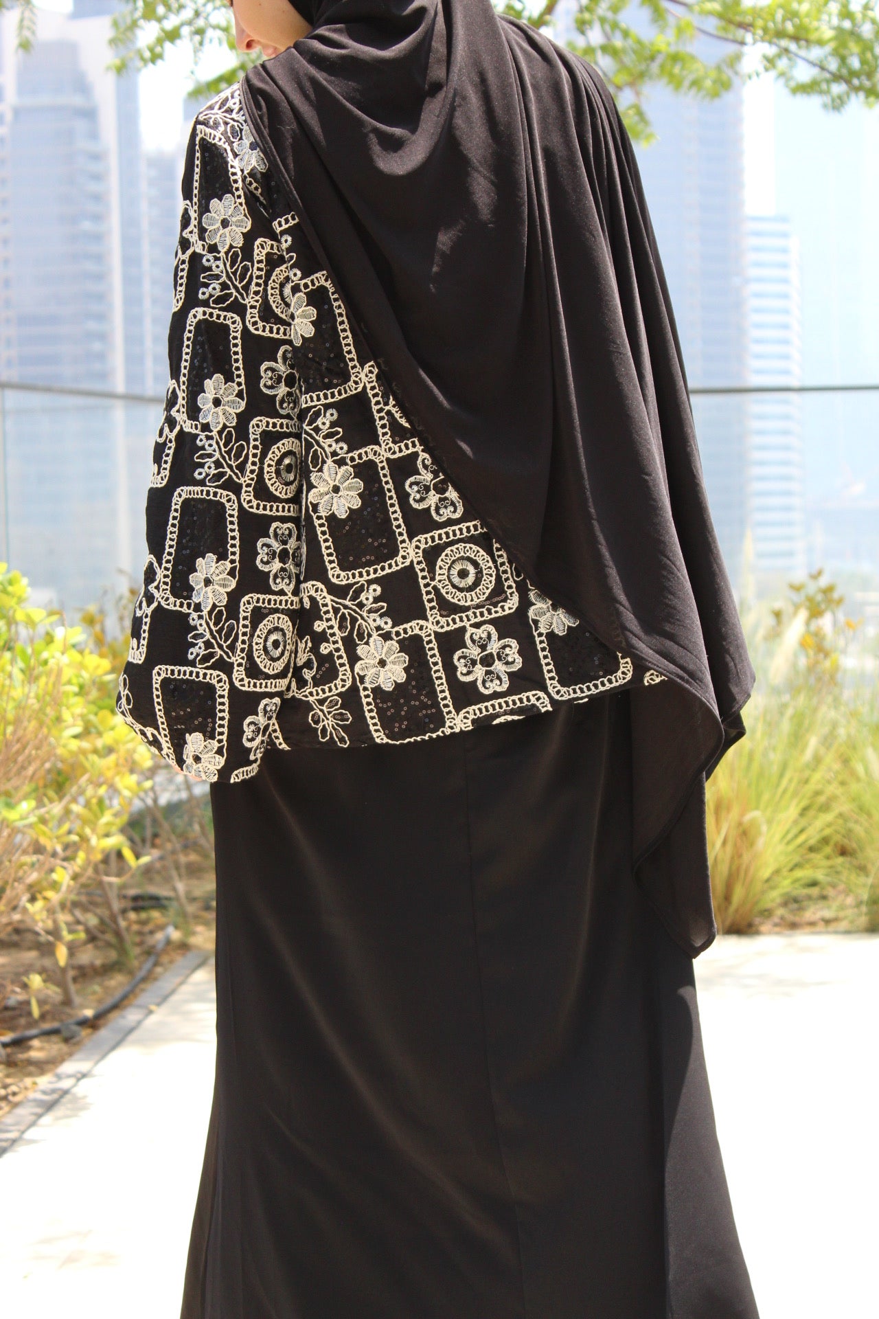 GILET LAYALI NOIR