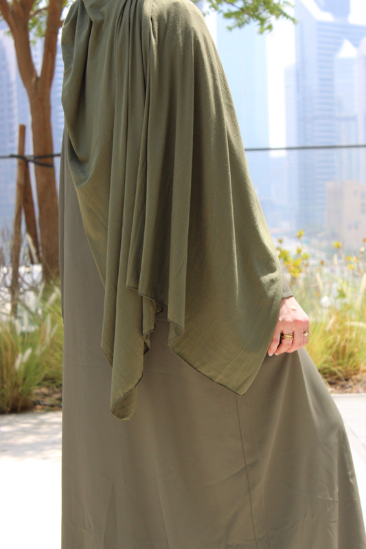 VOILE JERSEY OLIVE