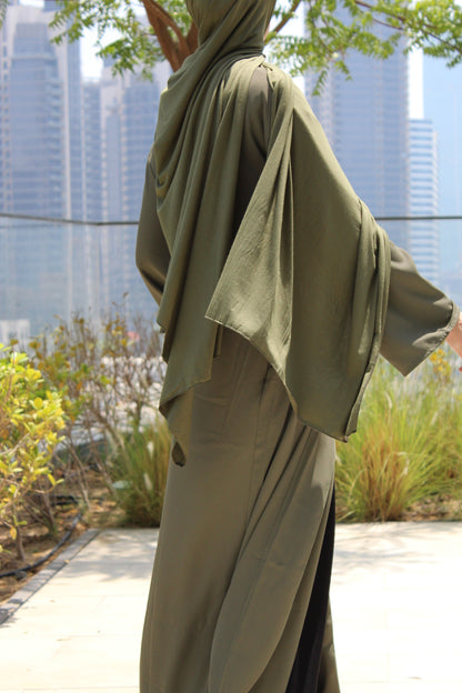 VOILE JERSEY OLIVE