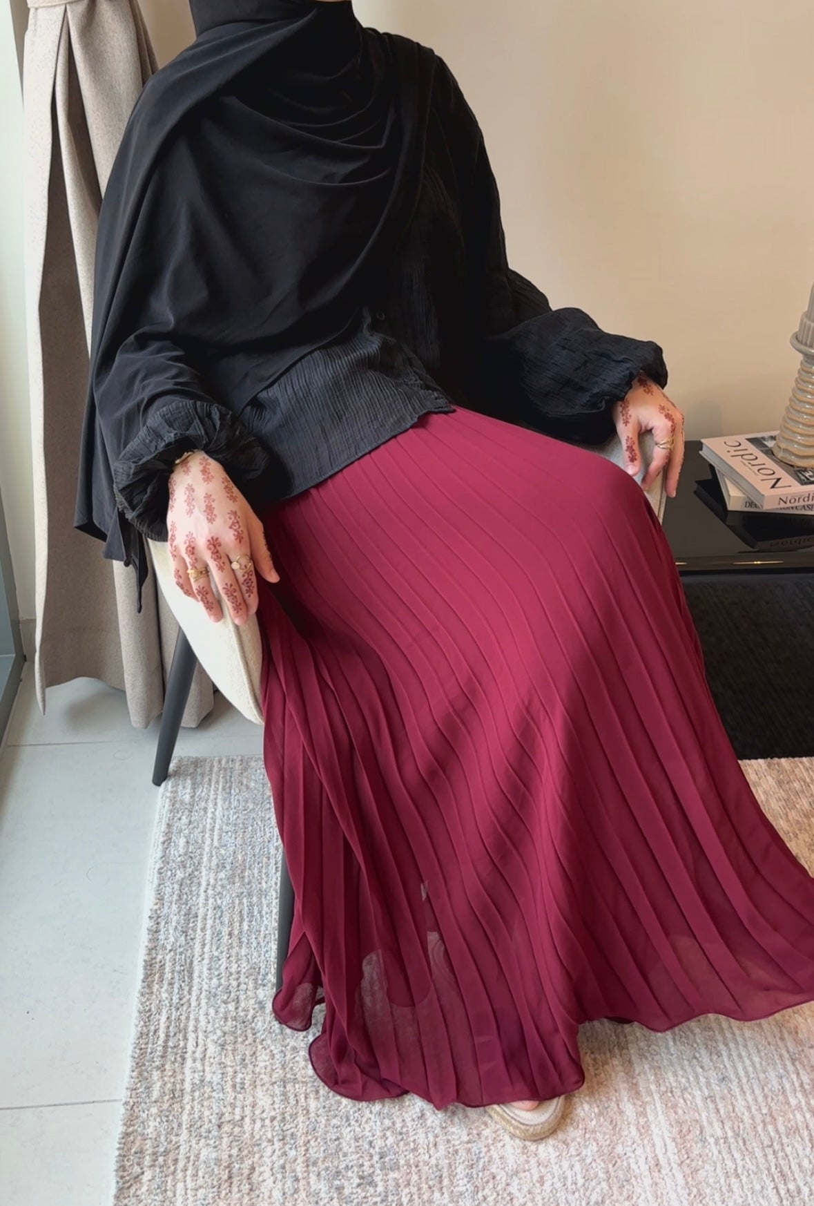 CHEMISIER YASMIN NOIR