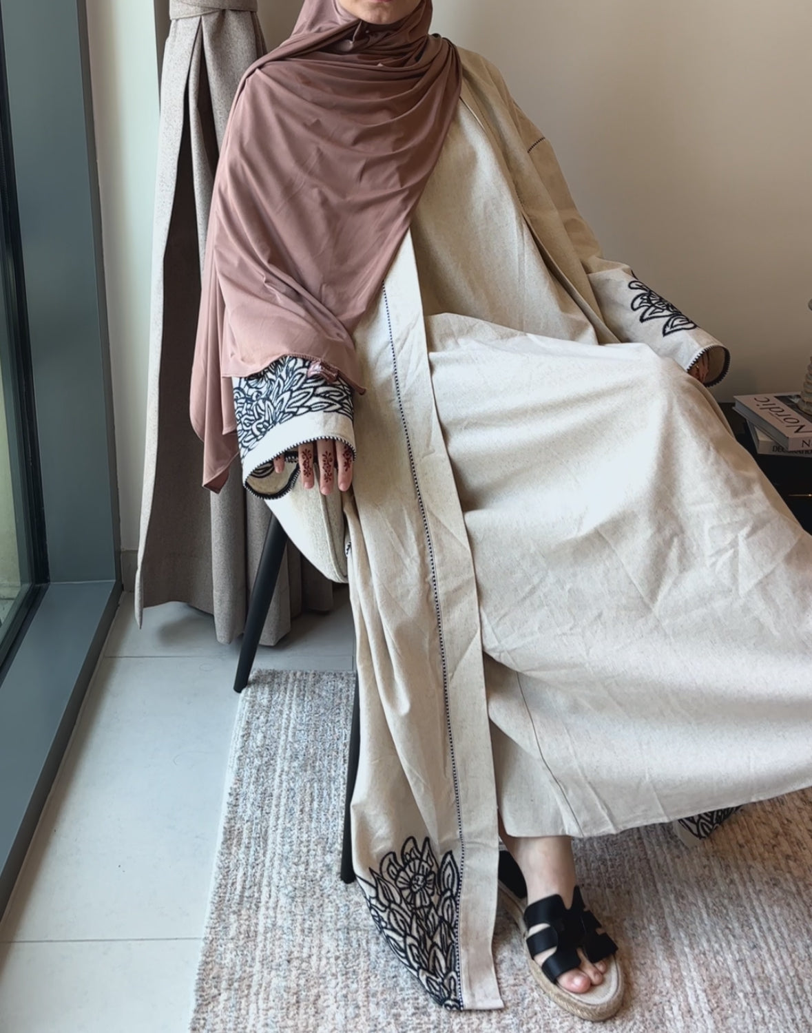 SET HAUT DE GAMME LINA EFFET LIN