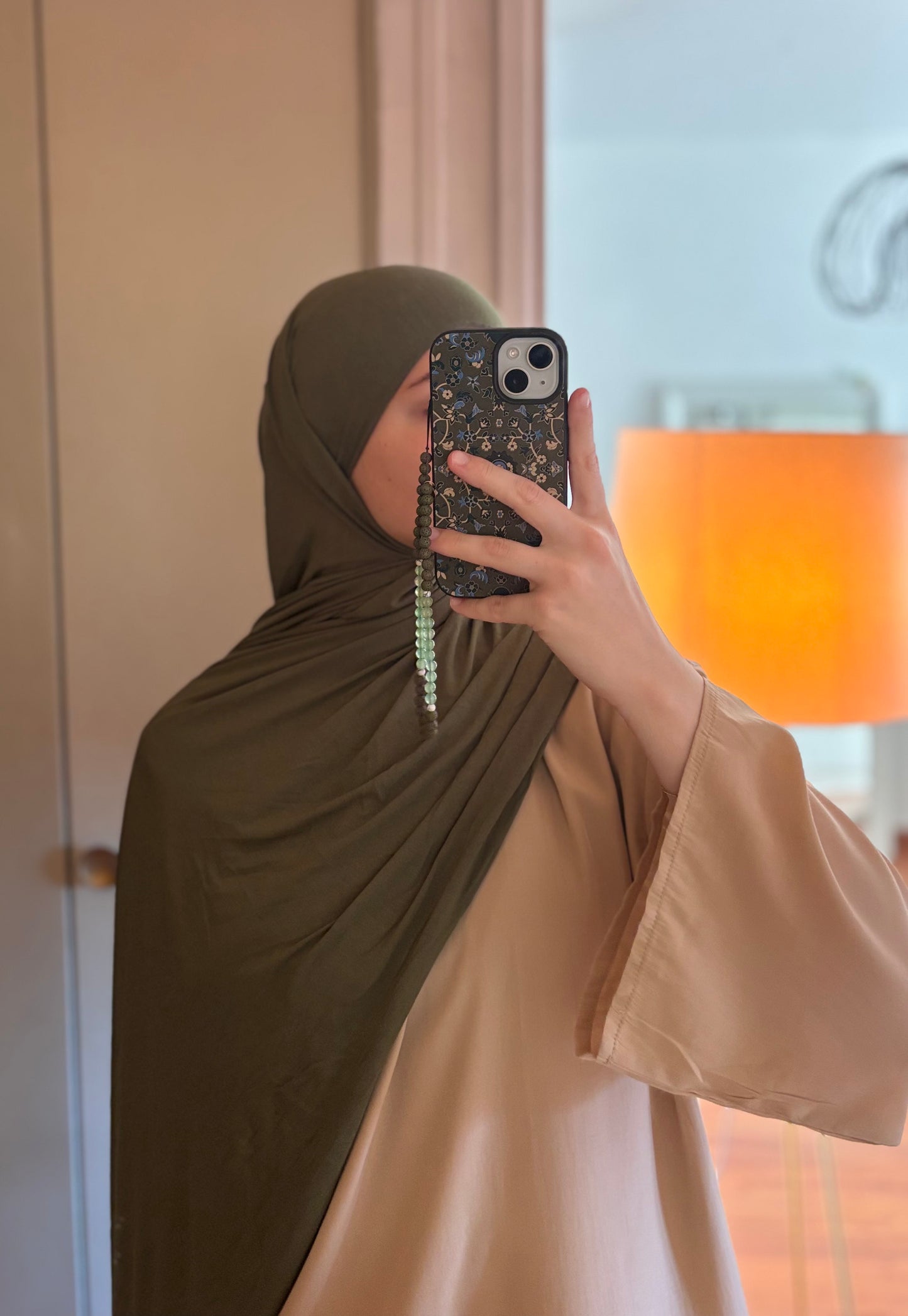 VOILE JERSEY OLIVE